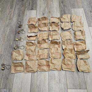 Bundle 37 Piece Vintage ENCO Military Brass Filter Cap Cover M18-312F